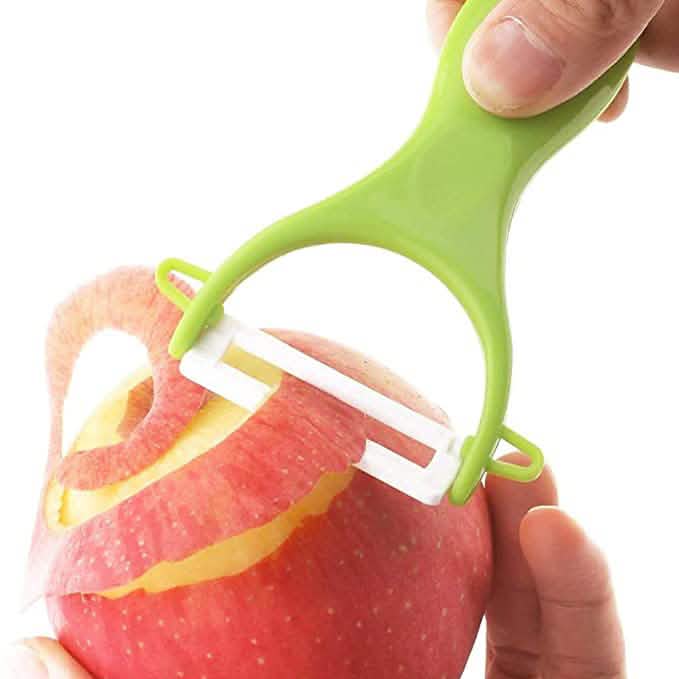 4-Pack: Original Vegetable Fruit Peeler with Stainless Steel Blade Kitchen Tools & Gadgets - DailySale