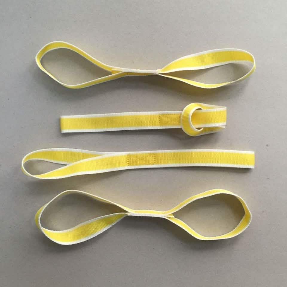 4-Pack: OxGord LTDS-YW American Eagle Soft Loop Tie-Down Straps Automotive - DailySale