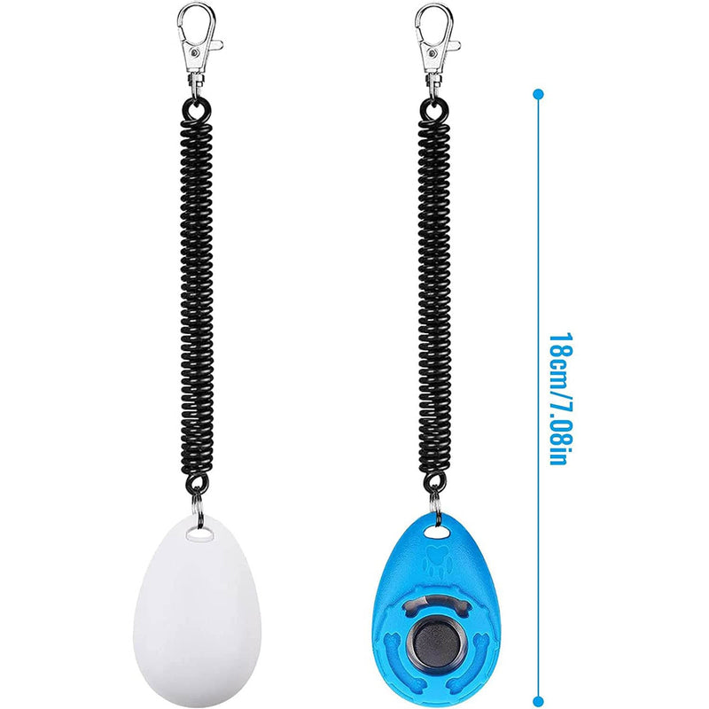 4-Pack: OYEFLY Dog Training Clicker with Wrist Strap Pet Supplies - DailySale