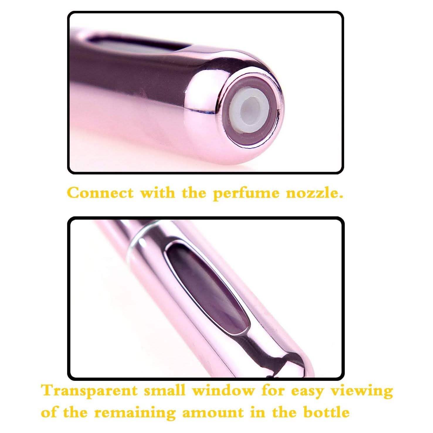 4-Pack: Portable Mini Refillable Perfume Atomizer Bottle Beauty & Personal Care - DailySale