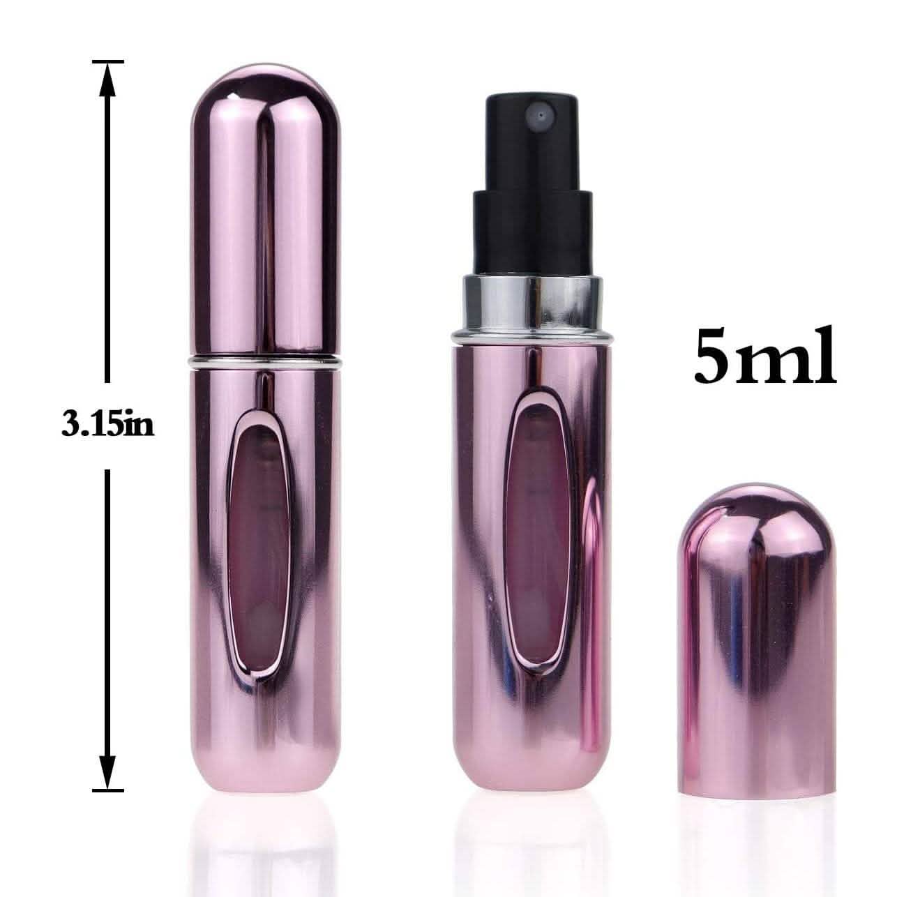 4-Pack: Portable Mini Refillable Perfume Atomizer Bottle Beauty & Personal Care - DailySale