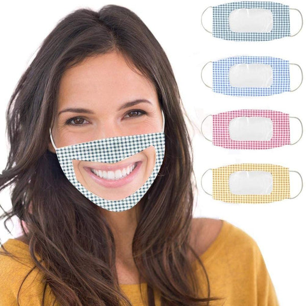 4-Pack: Reusable Anti Dust Unisex Smile Mouth Face Mask Face Masks & PPE - DailySale