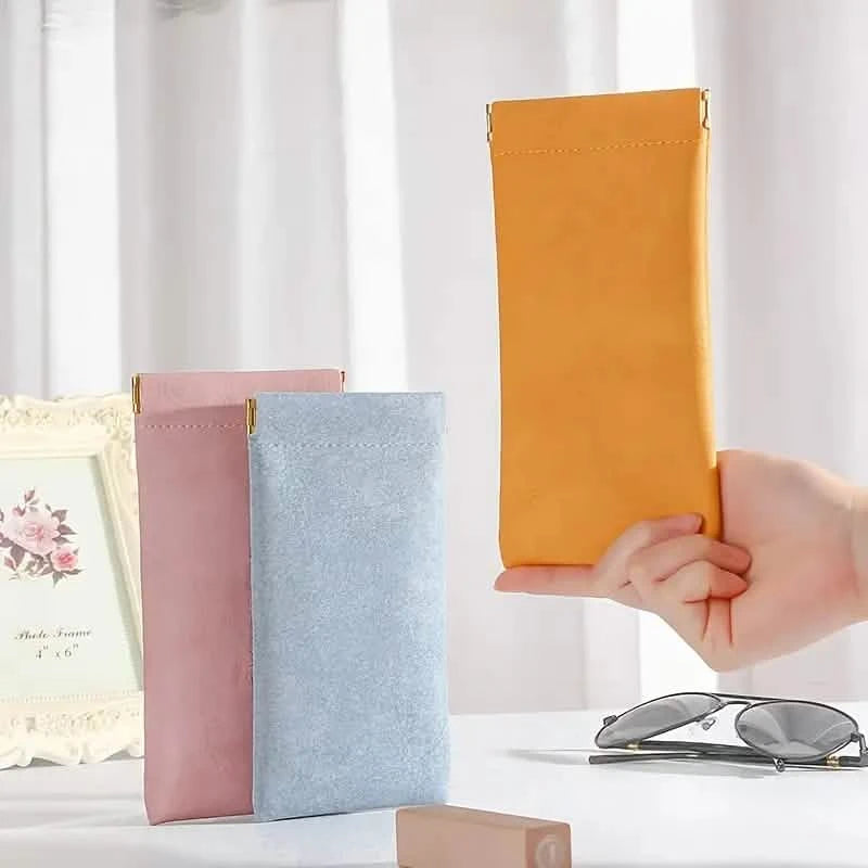 4-Pack: Soft PU Leather Reading Glasses Bag Everything Else - DailySale