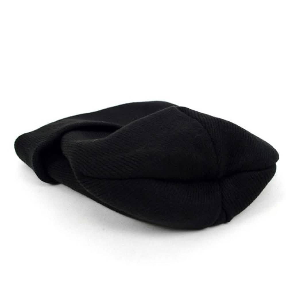4-Pack: Thermal Windproof Winter Black Beanie Hat Women's Apparel - DailySale