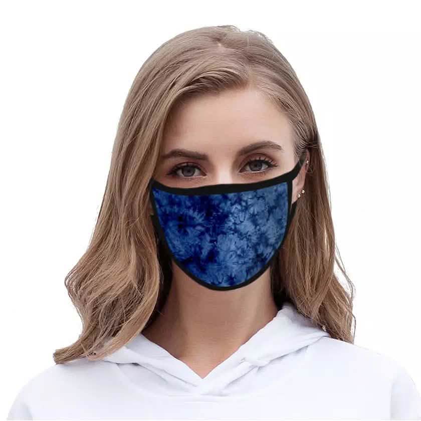 4-Pack: Tie Dye Fabric Non-Medical Face Masks Face Masks & PPE - DailySale