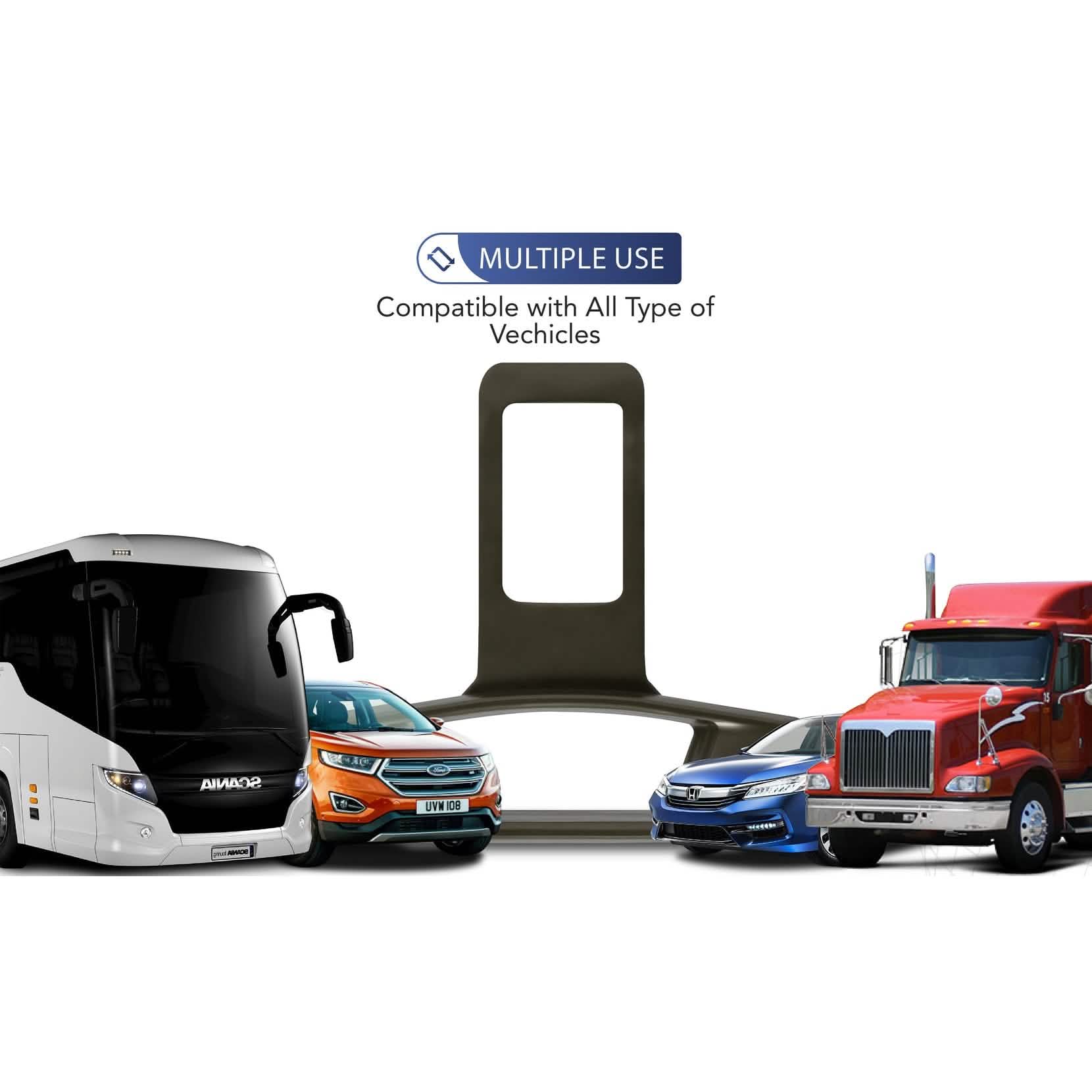 4-Pack: Universal Safety Car Clip Seat Safety Accessories for Most Vehicle, Seat Belts Kit for Cars Automotive - DailySale