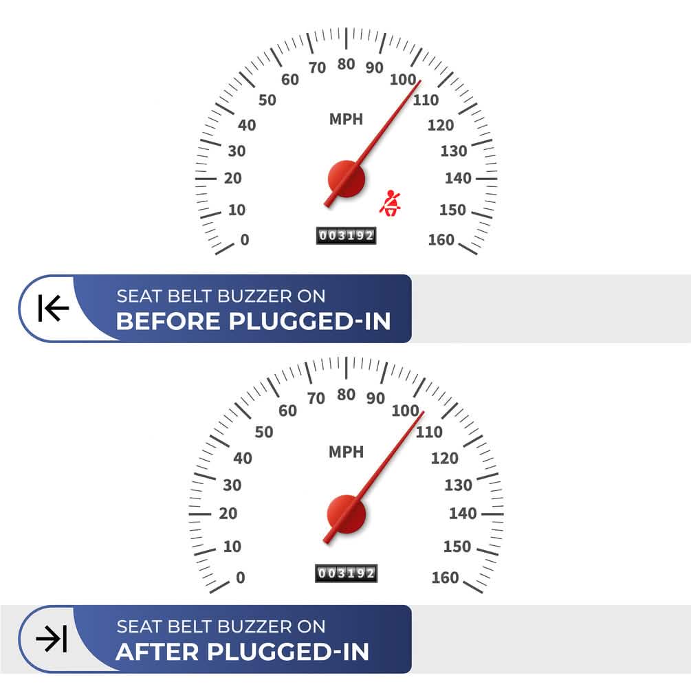 4-Pack: Universal Safety Car Clip Seat Safety Accessories for Most Vehicle, Seat Belts Kit for Cars Automotive - DailySale