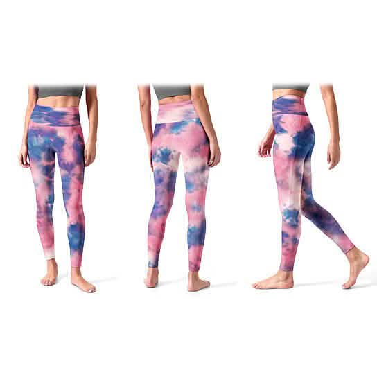 4-Pack: Women's High Waisted Ultra Soft Tie Dye Leggings Women's Bottoms - DailySale