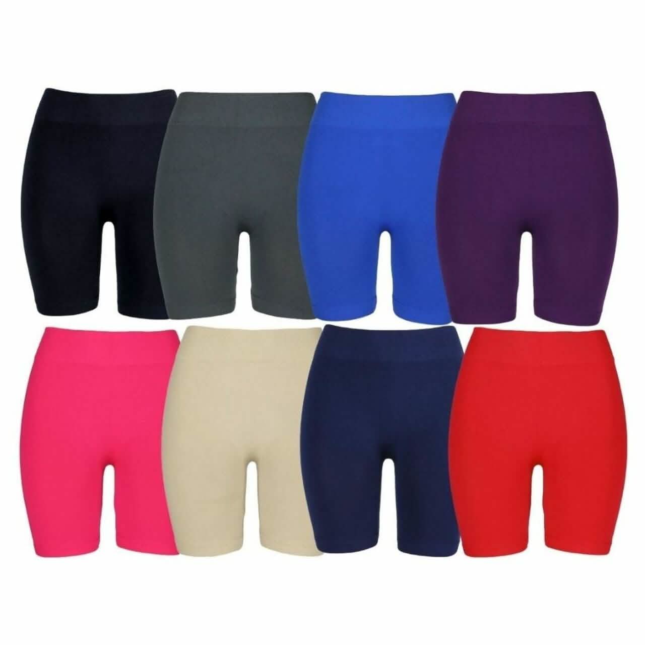 4-Pack: Women's Ultra-Soft Seamless Shorts Women's Clothing - DailySale