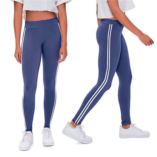 4-Pack: Women's Ultra-Soft Striped Yoga Leggings Women's Bottoms - DailySale