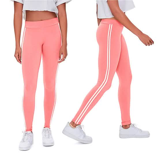 4-Pack: Women's Ultra-Soft Striped Yoga Leggings Women's Bottoms - DailySale