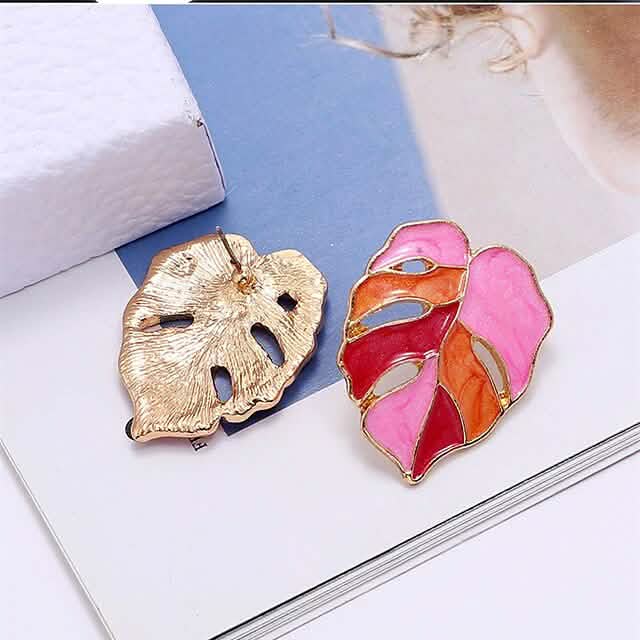 4-Pairs: Women's Vintage Leaf Fashion Earrings Earrings - DailySale
