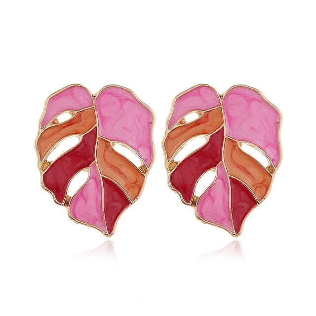 4-Pairs: Women's Vintage Leaf Fashion Earrings Earrings - DailySale