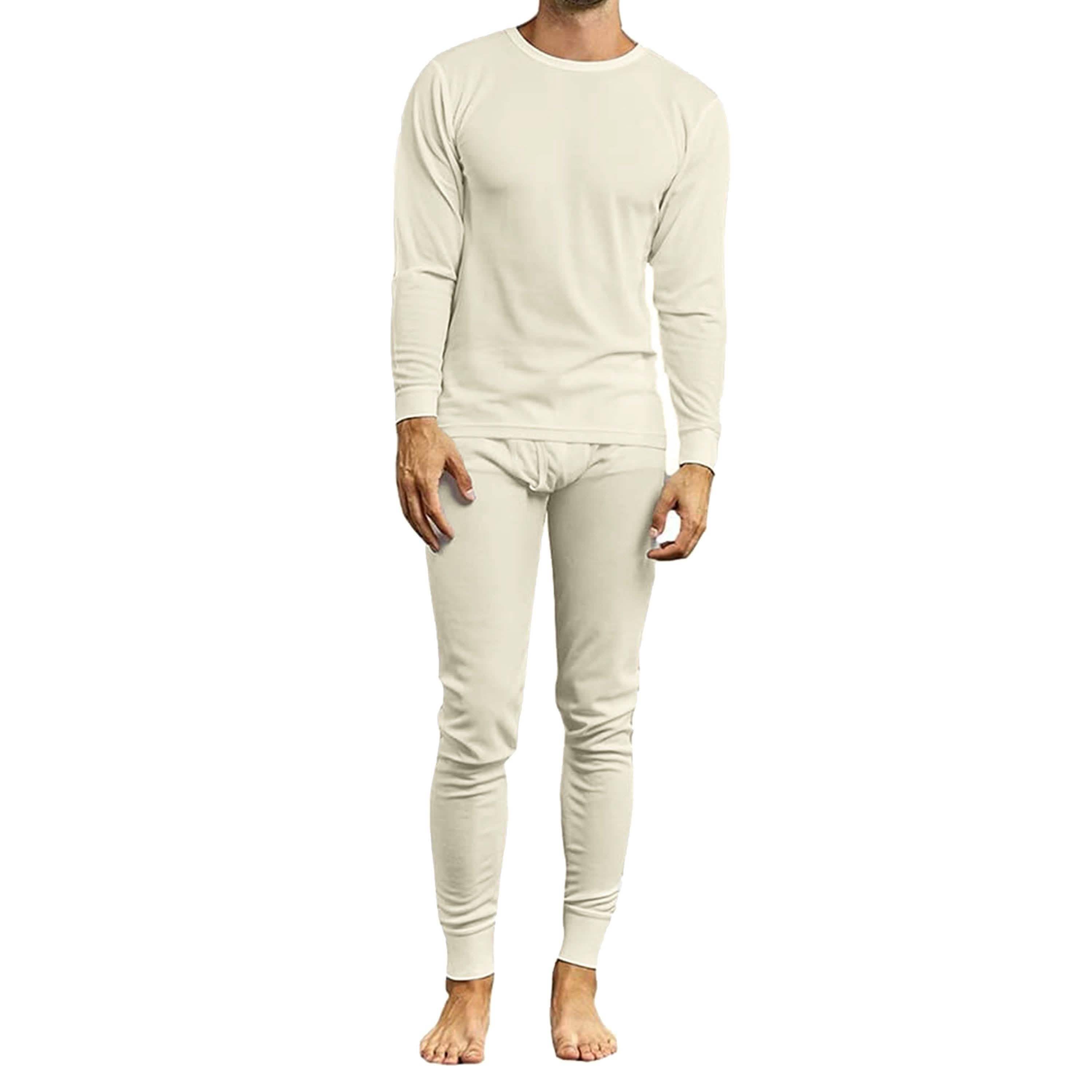 4-Piece: Assorted Lightweight Thermal Set Of Both A Thermal Top And Bottom (2-Full Sets) Men's Bottoms - DailySale