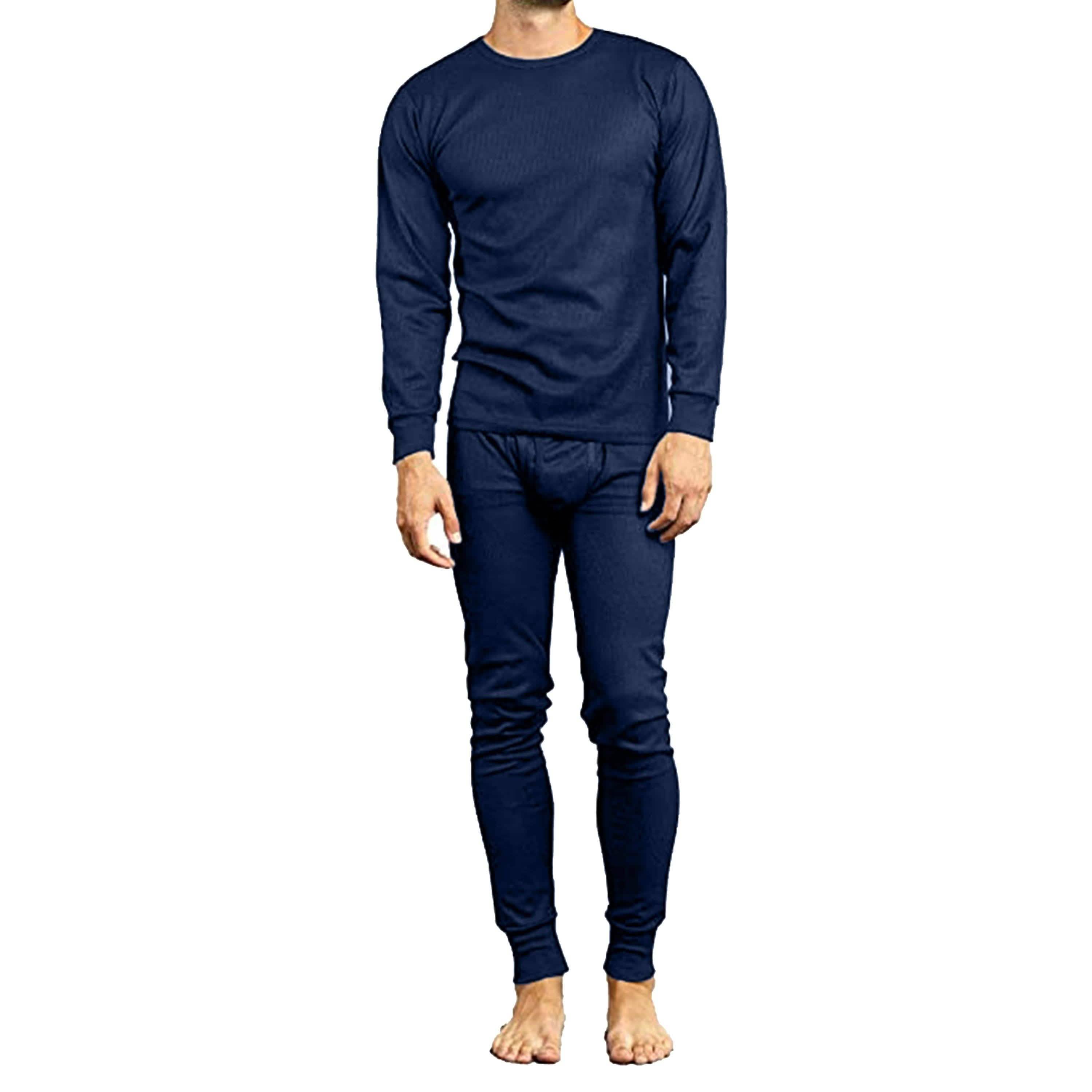 4-Piece: Assorted Lightweight Thermal Set Of Both A Thermal Top And Bottom (2-Full Sets) Men's Bottoms - DailySale