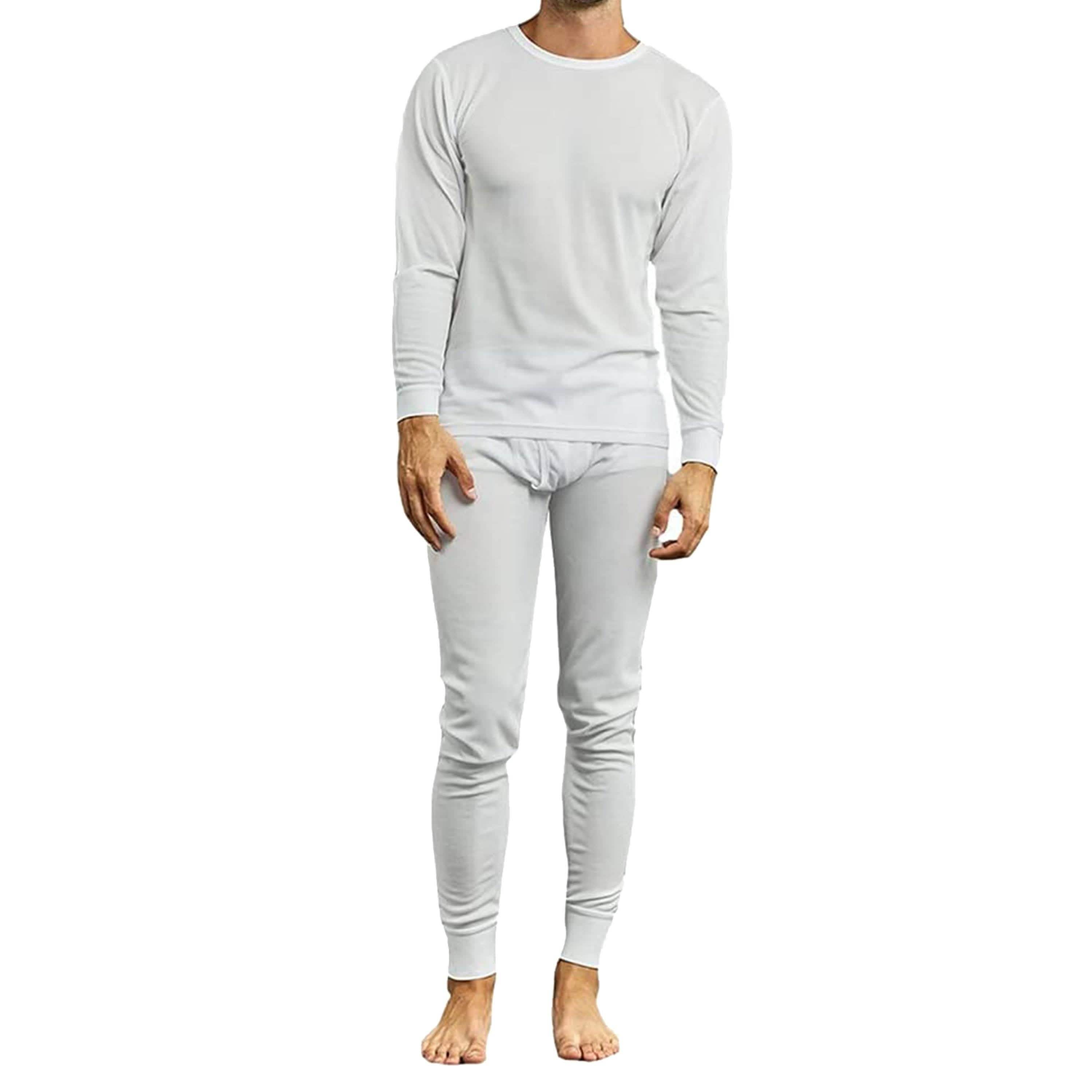 4-Piece: Assorted Lightweight Thermal Set Of Both A Thermal Top And Bottom (2-Full Sets) Men's Bottoms - DailySale