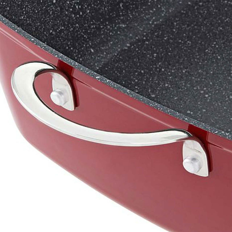 4-Piece: Curtis Stone Dura-Pan Chef's Square Saute Set Kitchen & Dining - DailySale