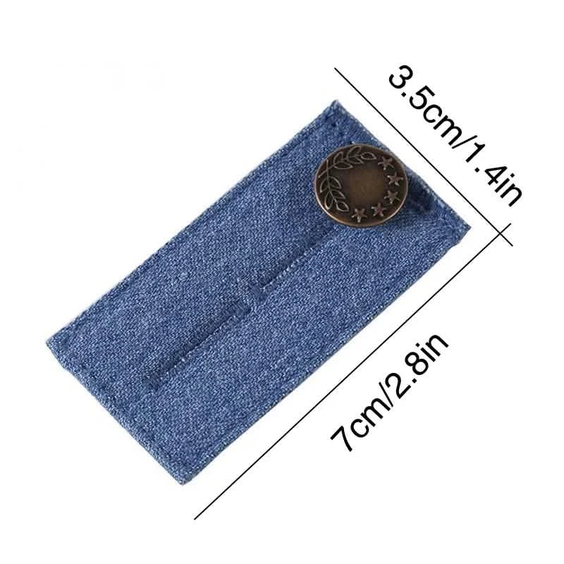 4-Piece: Jeans Elastic Waistband Button Extender Belt Men's Shoes & Accessories - DailySale