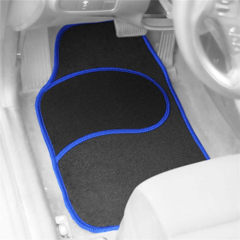 4-Piece: Mod Non-Slip Carpet Floor Mat Set Automotive - DailySale
