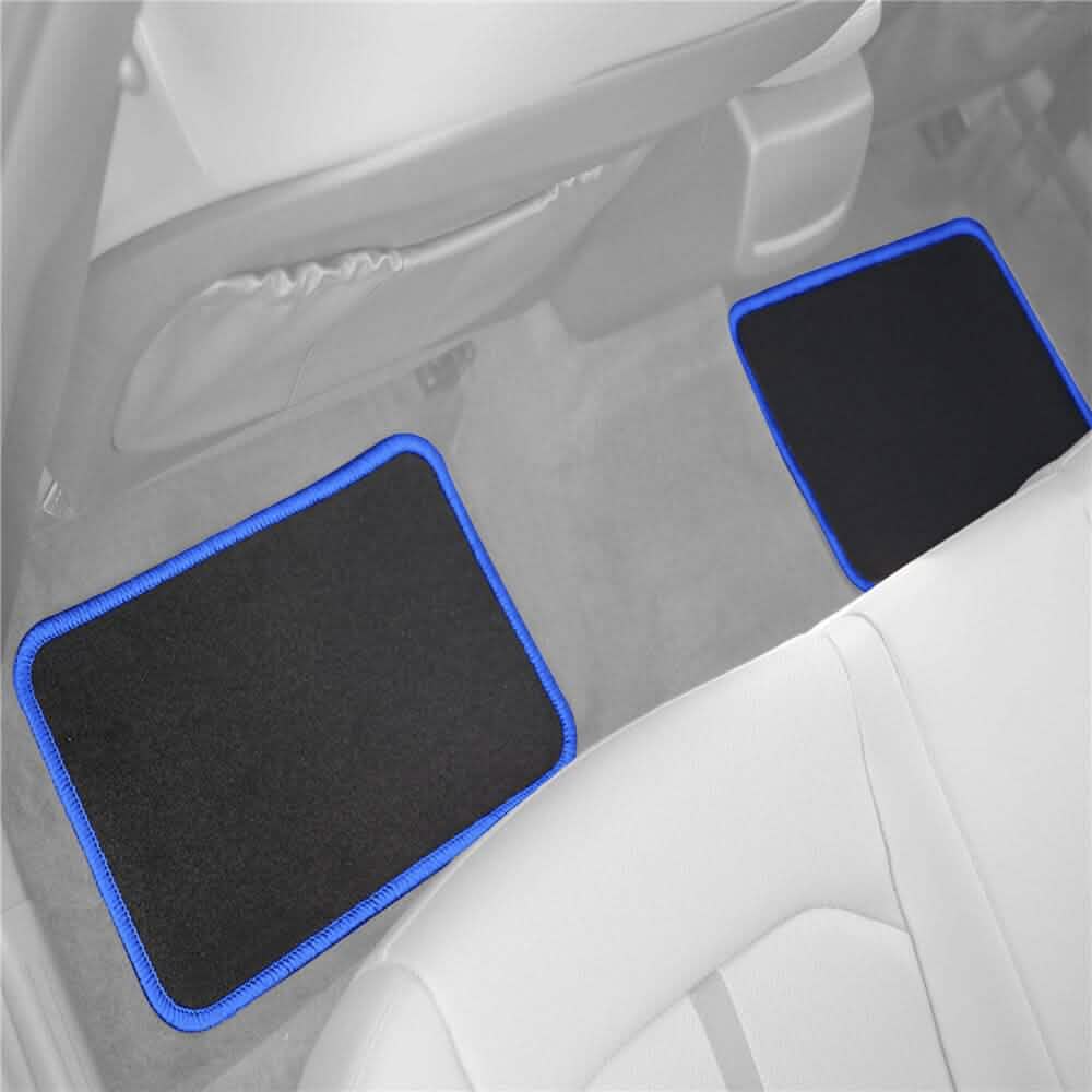4-Piece: Mod Non-Slip Carpet Floor Mat Set Automotive - DailySale