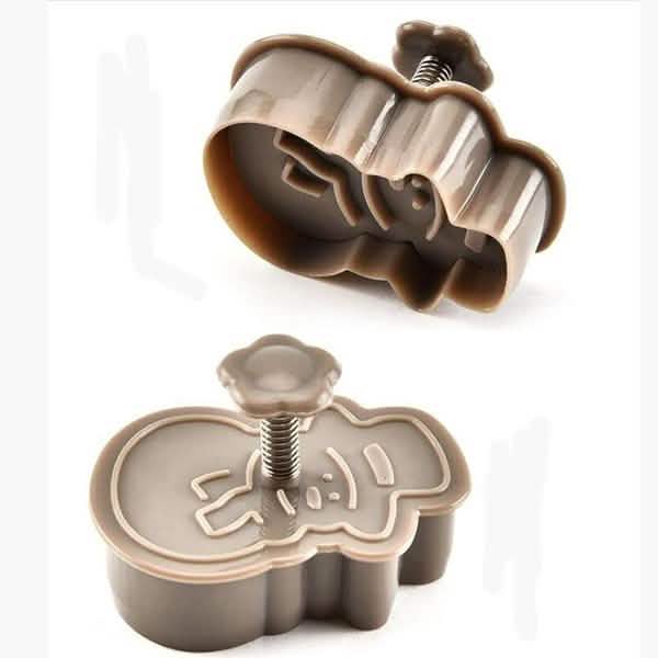 4-Piece: Plastic Cookie Baking Moulds Kitchen & Dining - DailySale