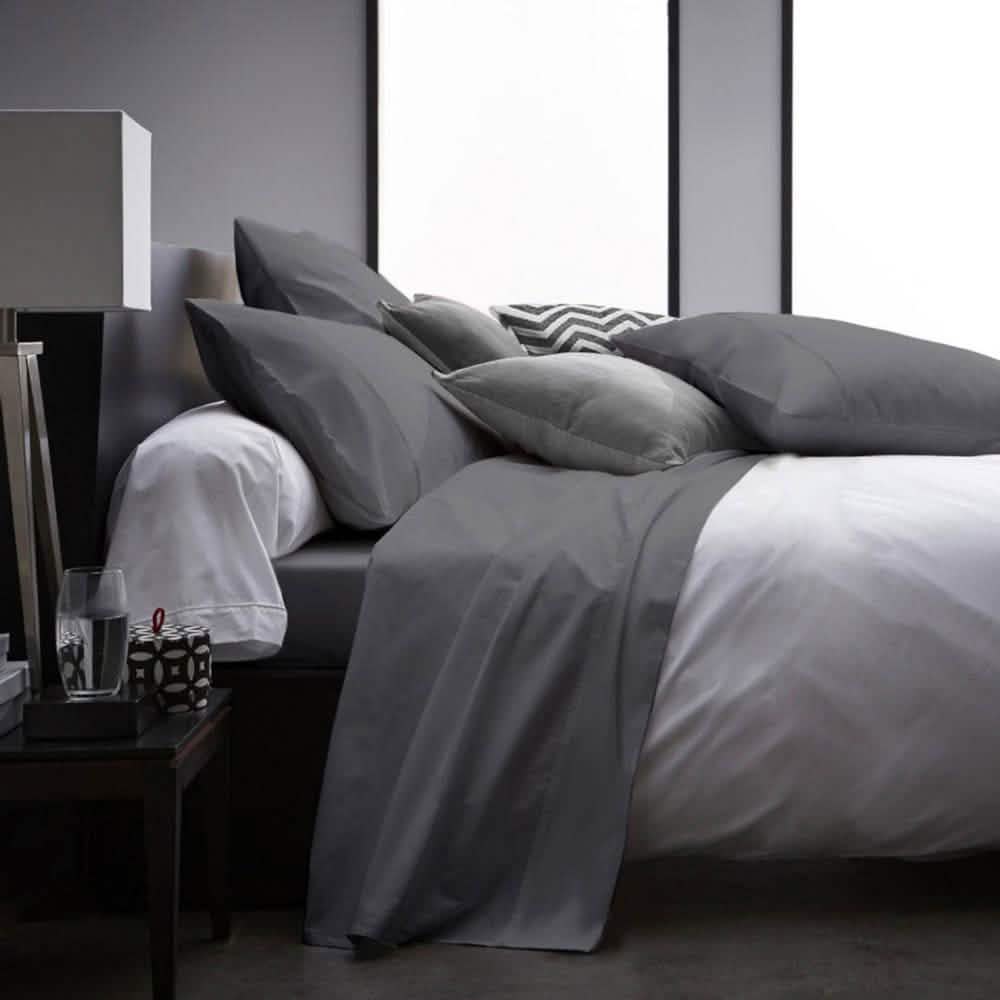 4-Piece Set: Ultra Soft 1800 Series Bamboo Blend Sheets Bedding Twin Gray - DailySale