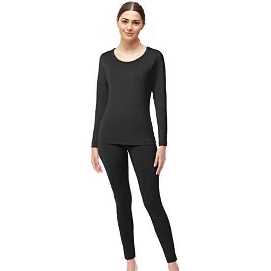 4-Piece Set: Women's Ultrasoft Microfiber Fleece Thermal Women's Clothing - DailySale