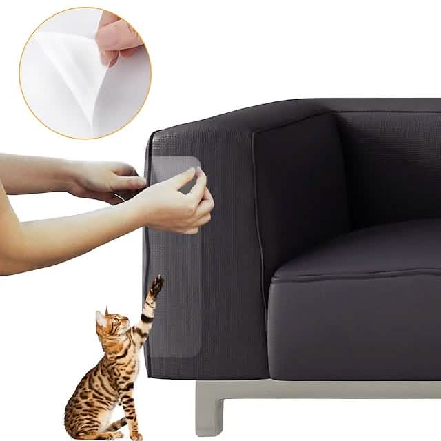 4-Piece: Sofa Cat Scratching Pad Scraper Pet Supplies - DailySale