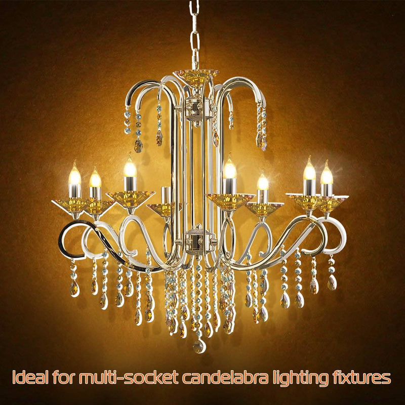 4-Pieces: 5W E12 Candelaria Bulbs Indoor Lighting - DailySale