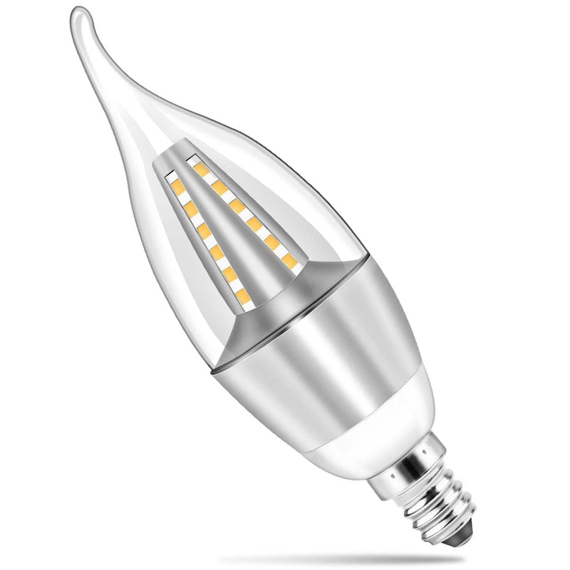 4-Pieces: 5W E12 Candelaria Bulbs Indoor Lighting - DailySale