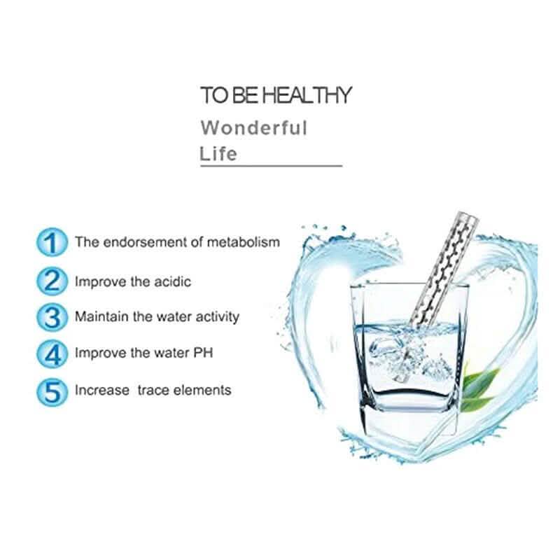 4-Pieces: Portable Alkaline Water Ionizer Stick Hydrogen Mineral Purifier PH Lo V2E4 Kitchen & Dining - DailySale