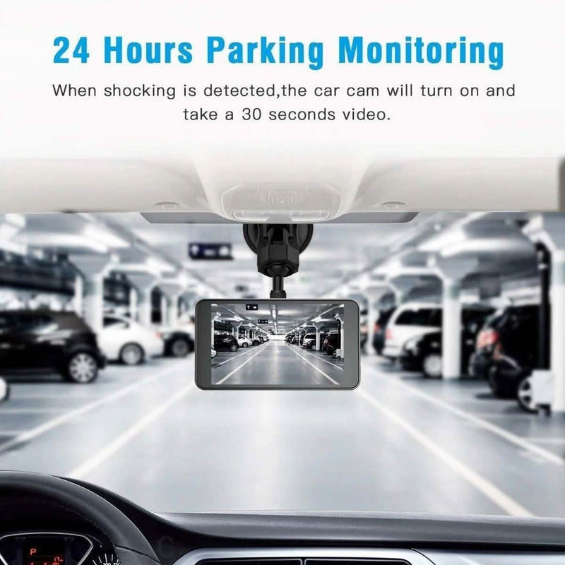 4" Vehicle 1080P Car Dashboard DVR Camera Video Recorder G-Sensor Dash Cam Auto Accessories - DailySale