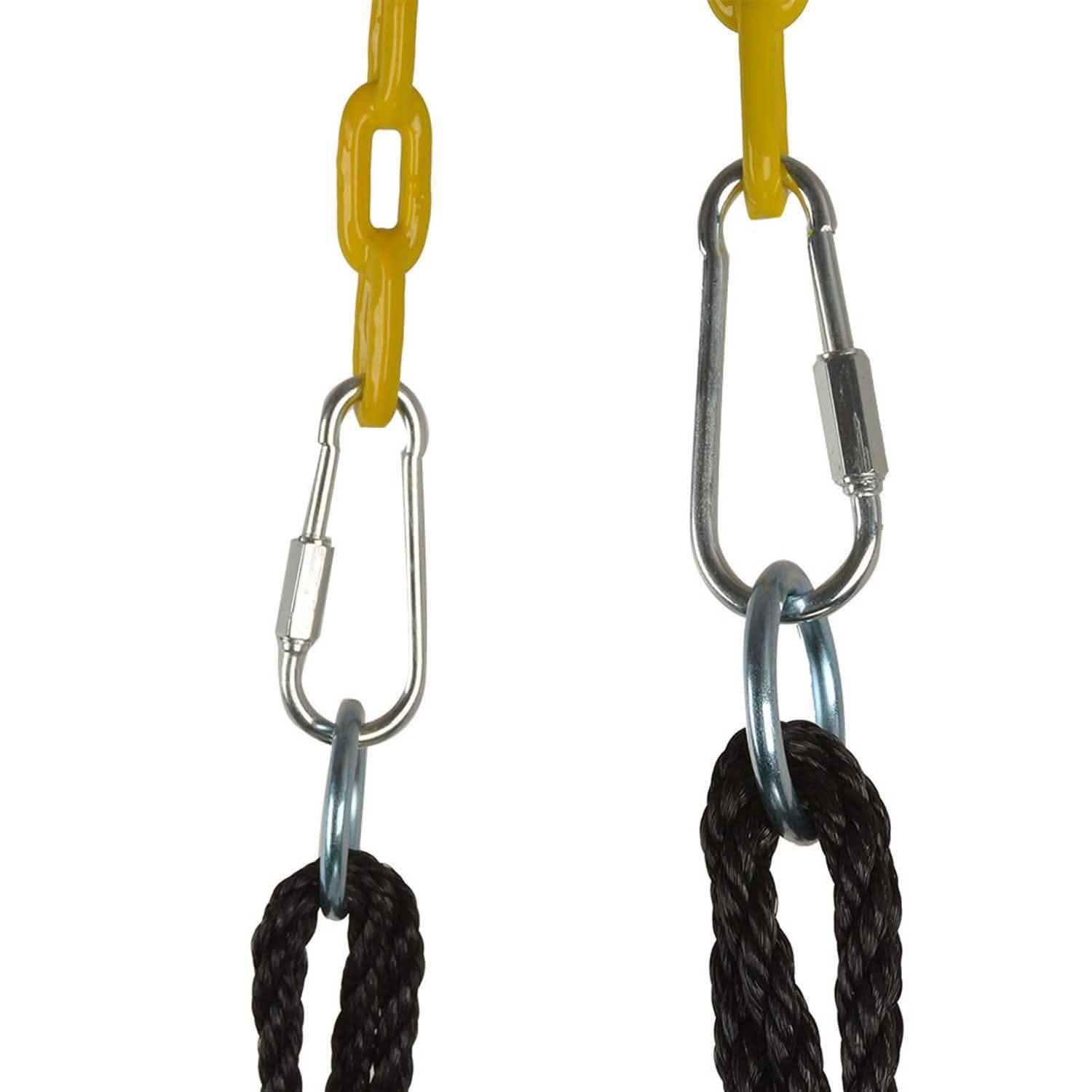 40" Disc Swings Seat Flying Saucer Tree Rope Web Net Sports & Outdoors - DailySale