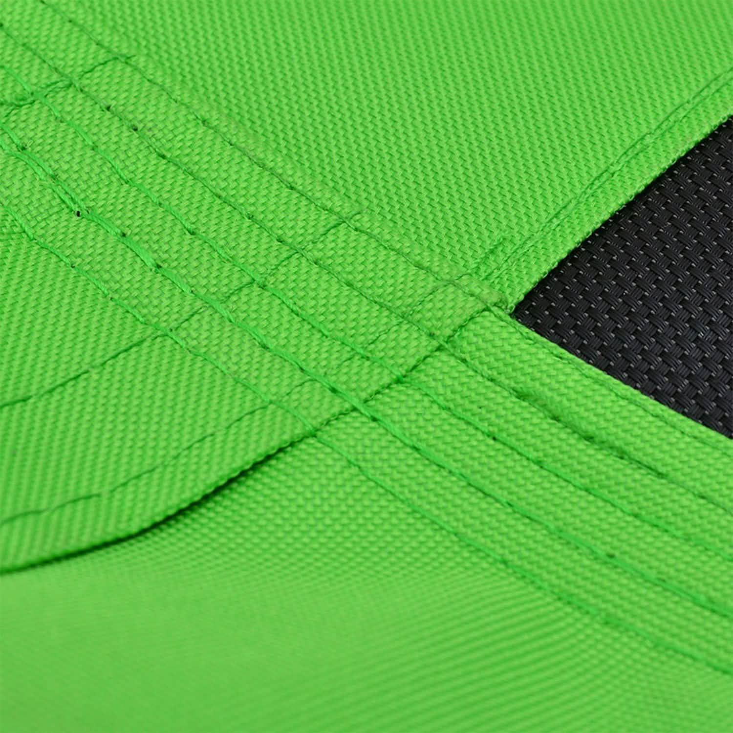 Closeup of reinforced seams of 40" Flying Saucer Tree Swing Chair Kids Round Hanging Rope Seat