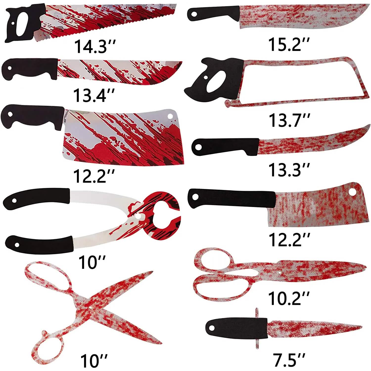 40-Pieces Set: Halloween Moon Ship Bloody Wreath Banners Holiday Decor & Apparel - DailySale