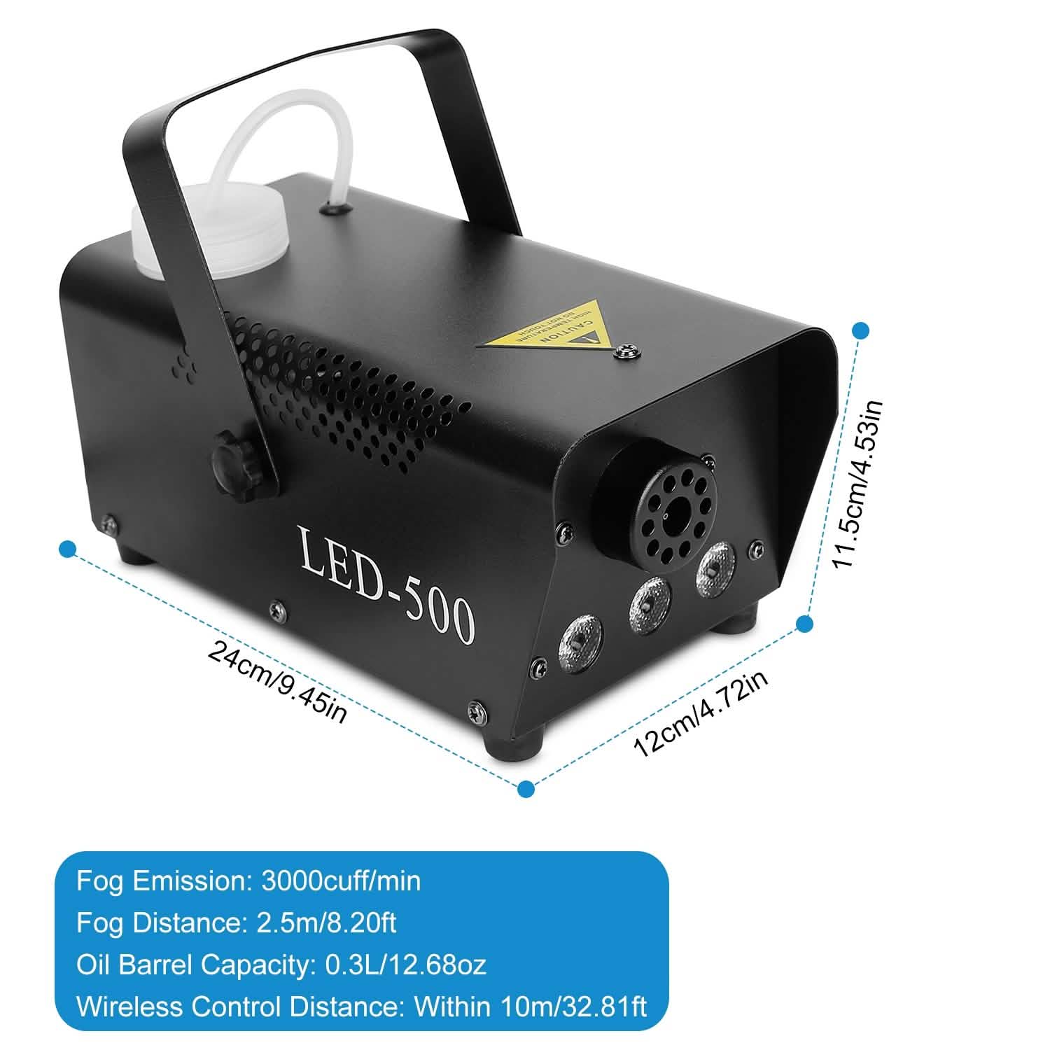 400W RGB LED Fog Machine Everything Else - DailySale