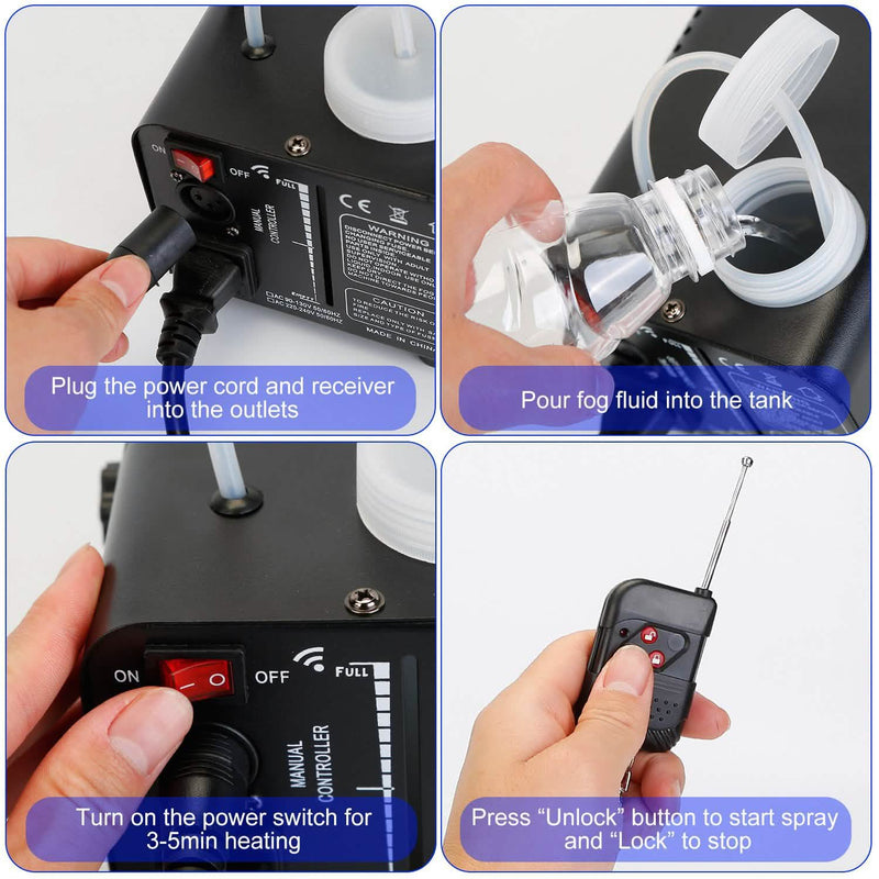 400W RGB LED Fog Machine Everything Else - DailySale