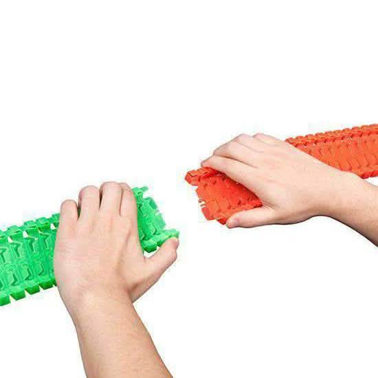 425-Piece: Mega Galaxy Flex-Track Glow Track with 2 Electric LED Light Cars Toys & Hobbies - DailySale