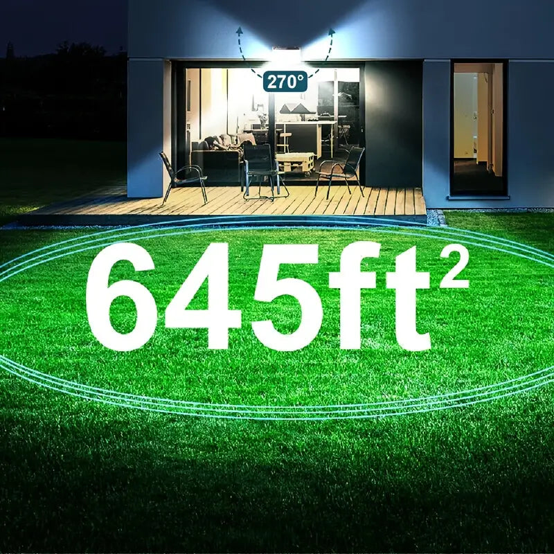 432 LED Solar Garden Wall Lights Outdoor Lighting - DailySale
