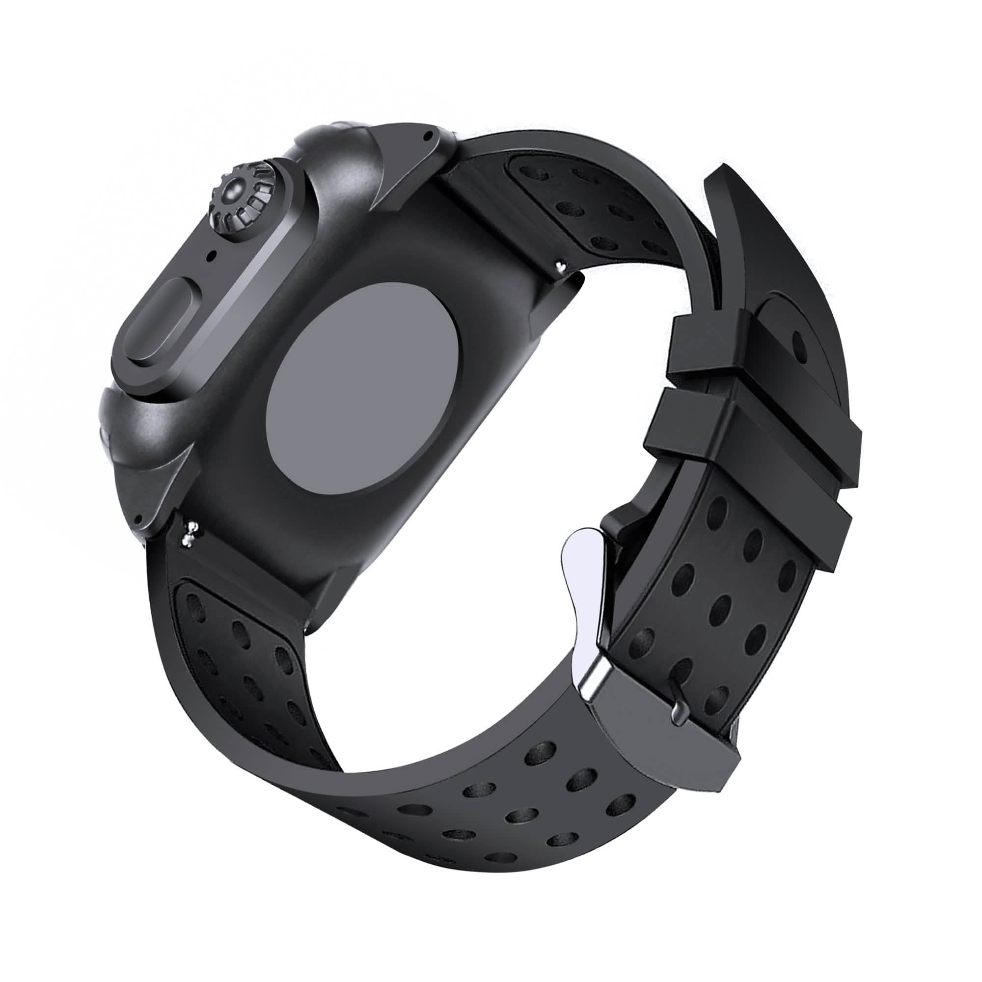 44 MM Full Cover Clear Case Screen Protector with Bands for Apple iWatch 4 and 5 Smart Watches - DailySale