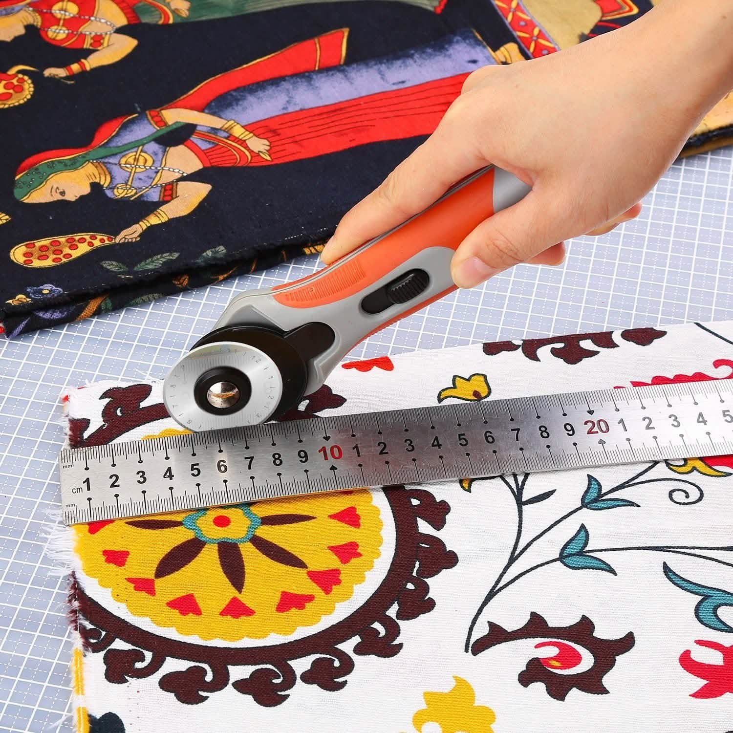 45mm Rotary Cutter Set with 8 Replacement Blades Everything Else - DailySale