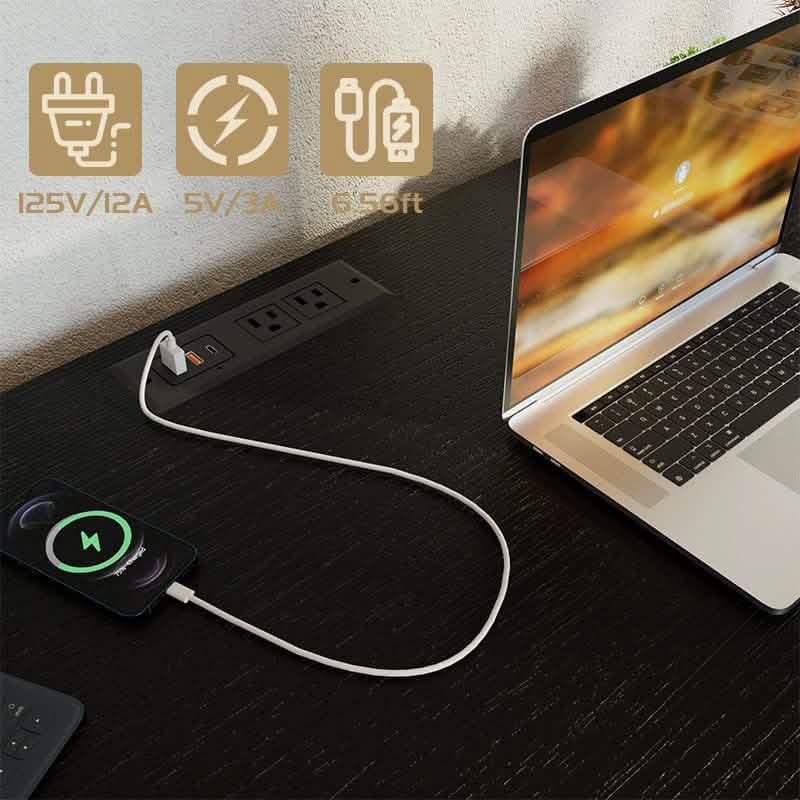 47" Mid Century Modern Desk Furniture & Decor - DailySale