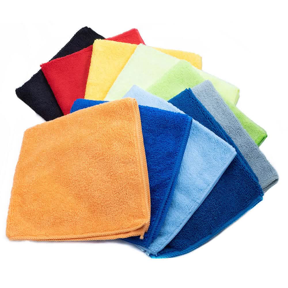 48-Pack: 100% Ring-Spun Cotton Assorted Colors Washcloths Bath - DailySale