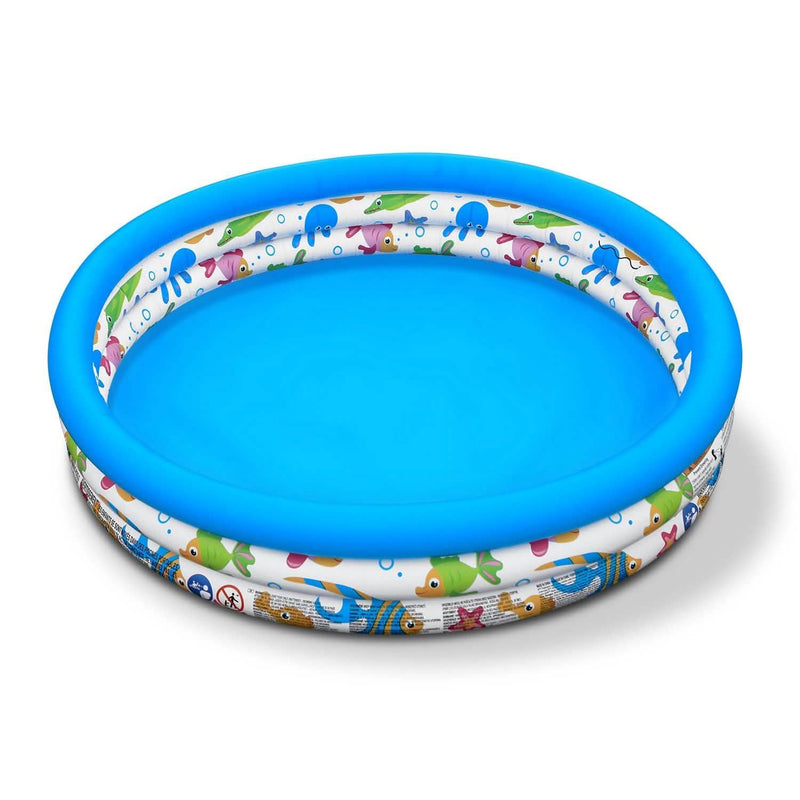 48 x 10 Inflatable Swimming Pool with 3 Velvets Water Drain Plug Sports & Outdoors - DailySale