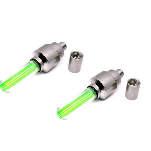 4-Pack: Motion Activated LED Tire Valve Stem Lights - Assorted Colors - DailySale, Inc