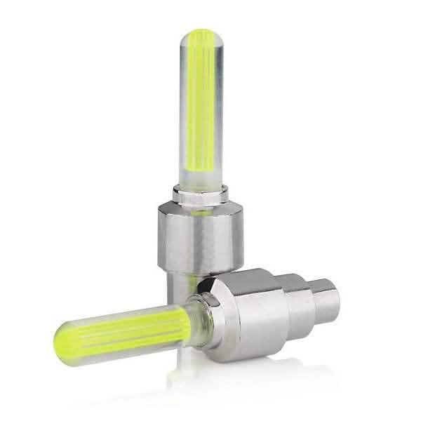 4-Pack: Motion Activated LED Tire Valve Stem Lights - Assorted Colors - DailySale, Inc