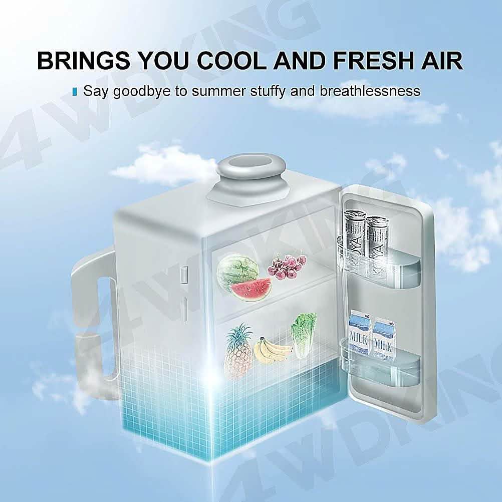 4WDKING Rechargeable Electrical Air Purifier Wellness - DailySale