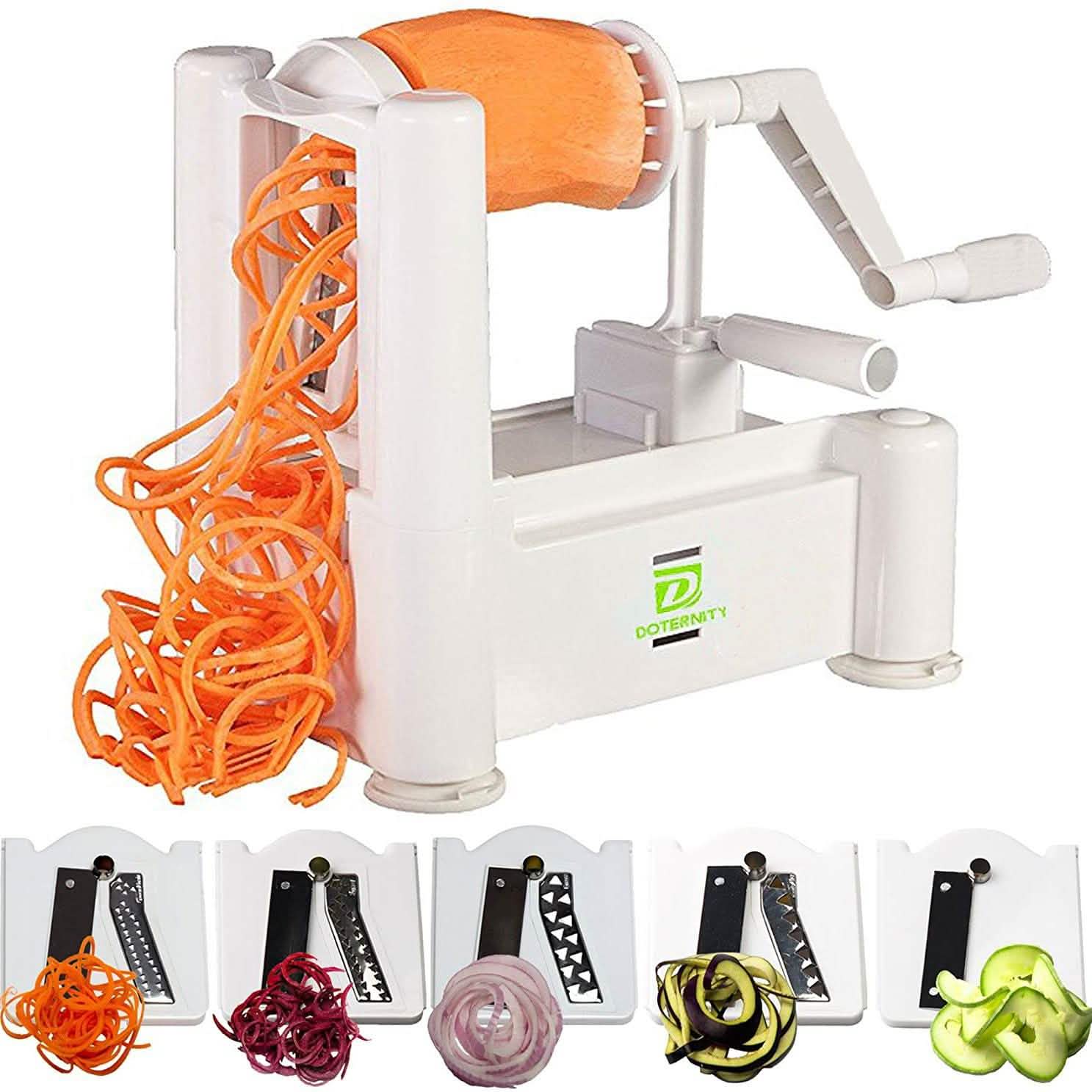 5-Blades Vegetable Spiralizer by DOTERNITY Kitchen & Dining - DailySale