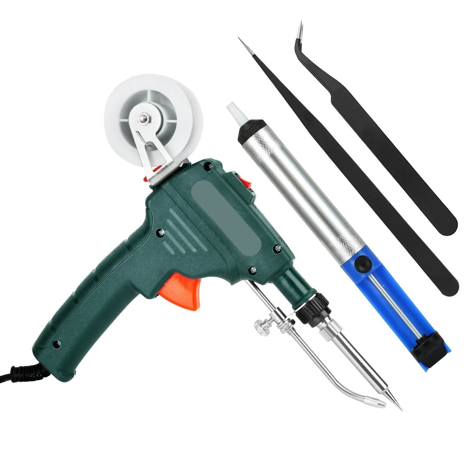 5-in-1 Automatic Hand-Held Soldering Iron Gun Kit Home Improvement - DailySale