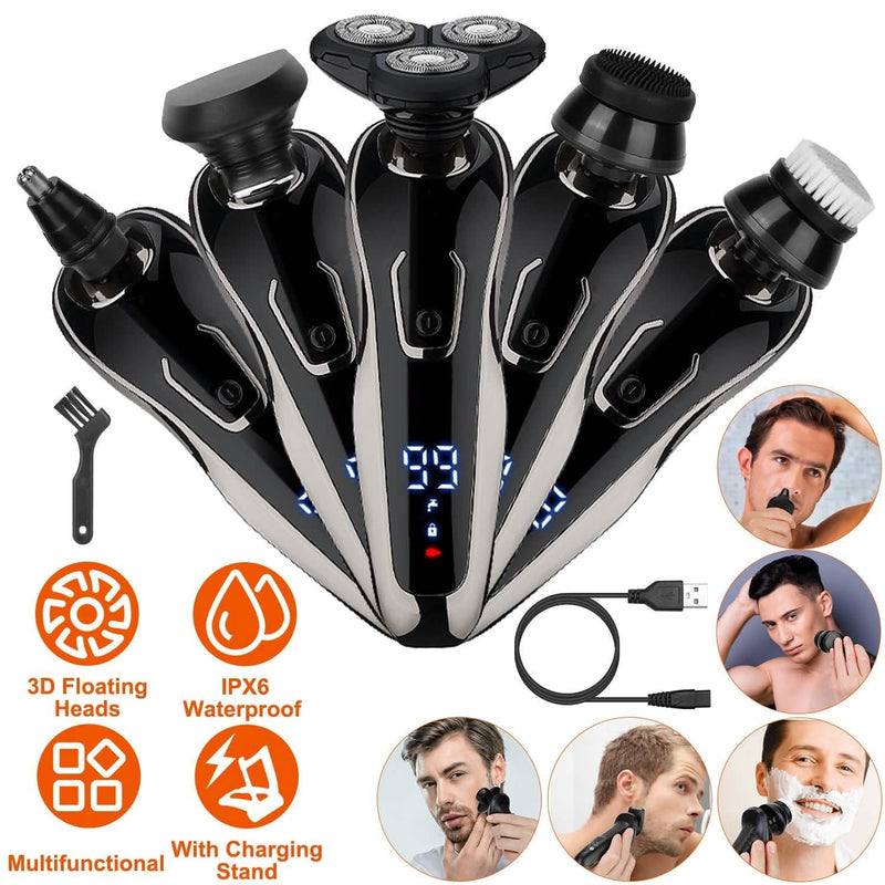 5-in-1 Electric Razor Shaver Men's Grooming - DailySale